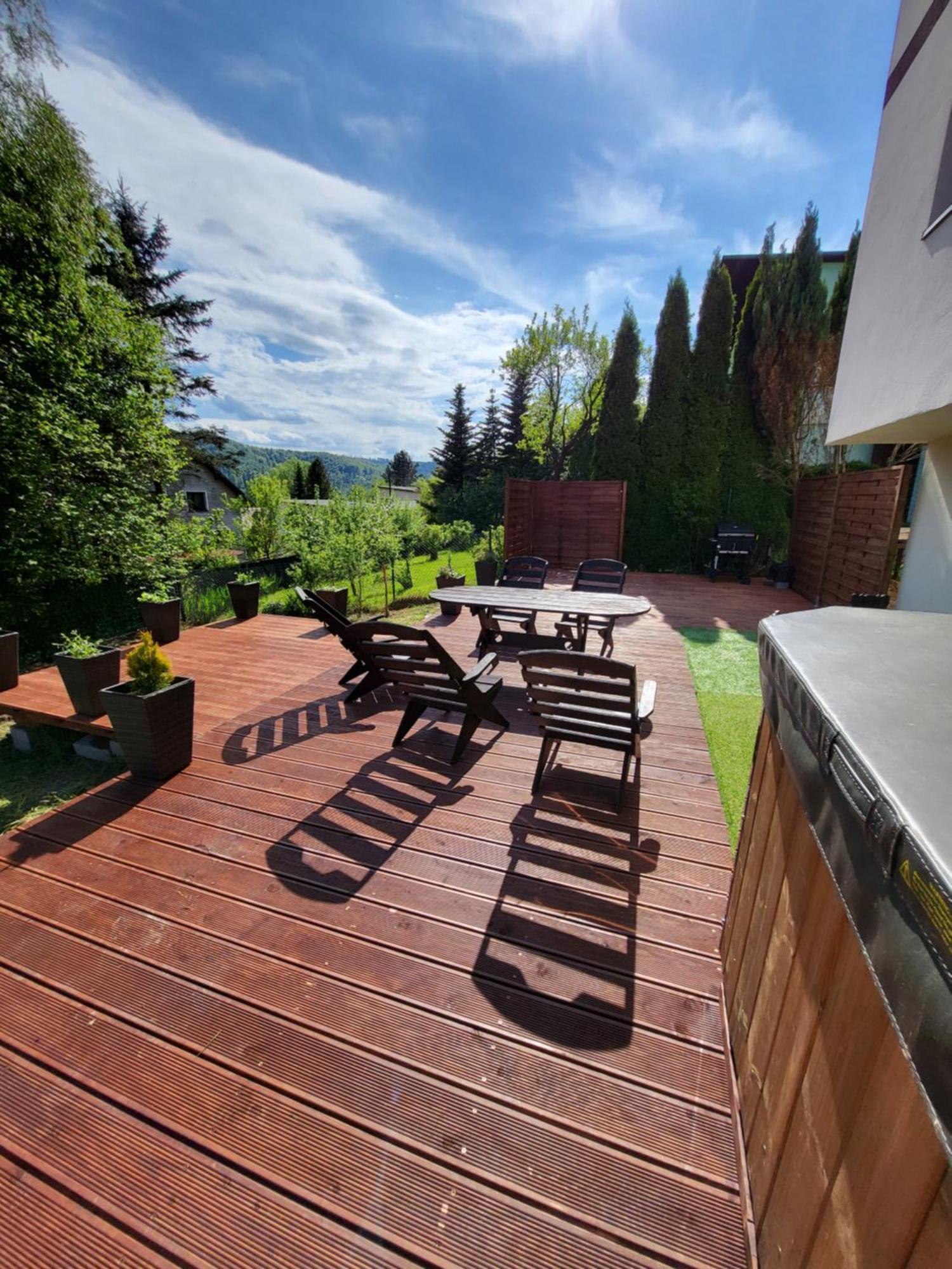 Apartment Naskarpie Jacuzzi Sauna Basen Wisla